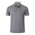 Customizable HUAKANG Mens Polo Shirts Short Sleeve Breathable Quick Dry Golf Top Running Sports Tee Top Gym Workout Polo T Shirts