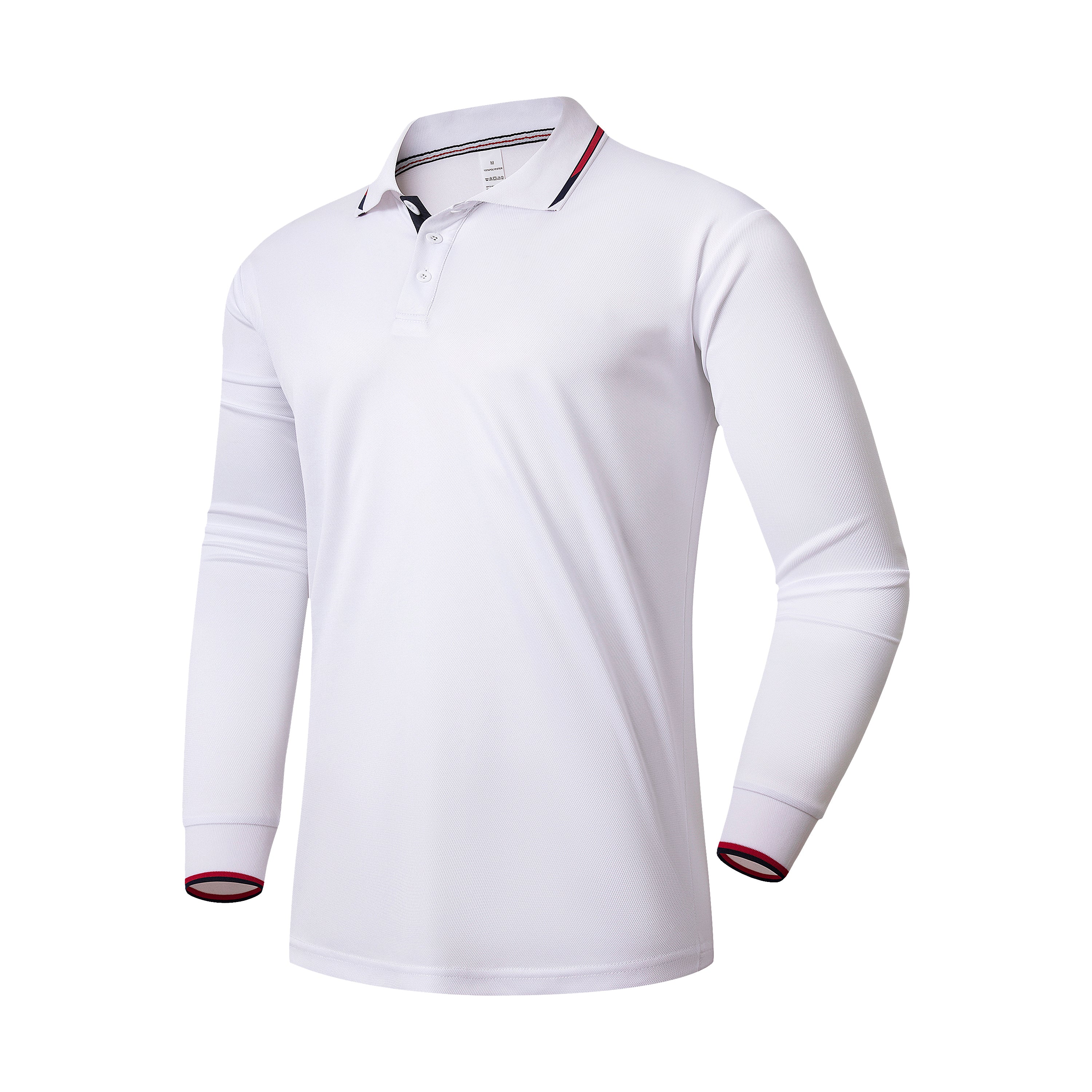 Gaiatiger 3 Pack Mens Polo Shirts Breathable Moisture Wicking Work Polo T Shirts Casual Tops Long Sleeve Golf Shirts Sports Tee