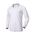 Gaiatiger 3 Pack Mens Polo Shirts Breathable Moisture Wicking Work Polo T Shirts Casual Tops Long Sleeve Golf Shirts Sports Tee