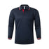Gaiatiger 3 Pack Mens Polo Shirts Breathable Moisture Wicking Work Polo T Shirts Casual Tops Long Sleeve Golf Shirts Sports Tee