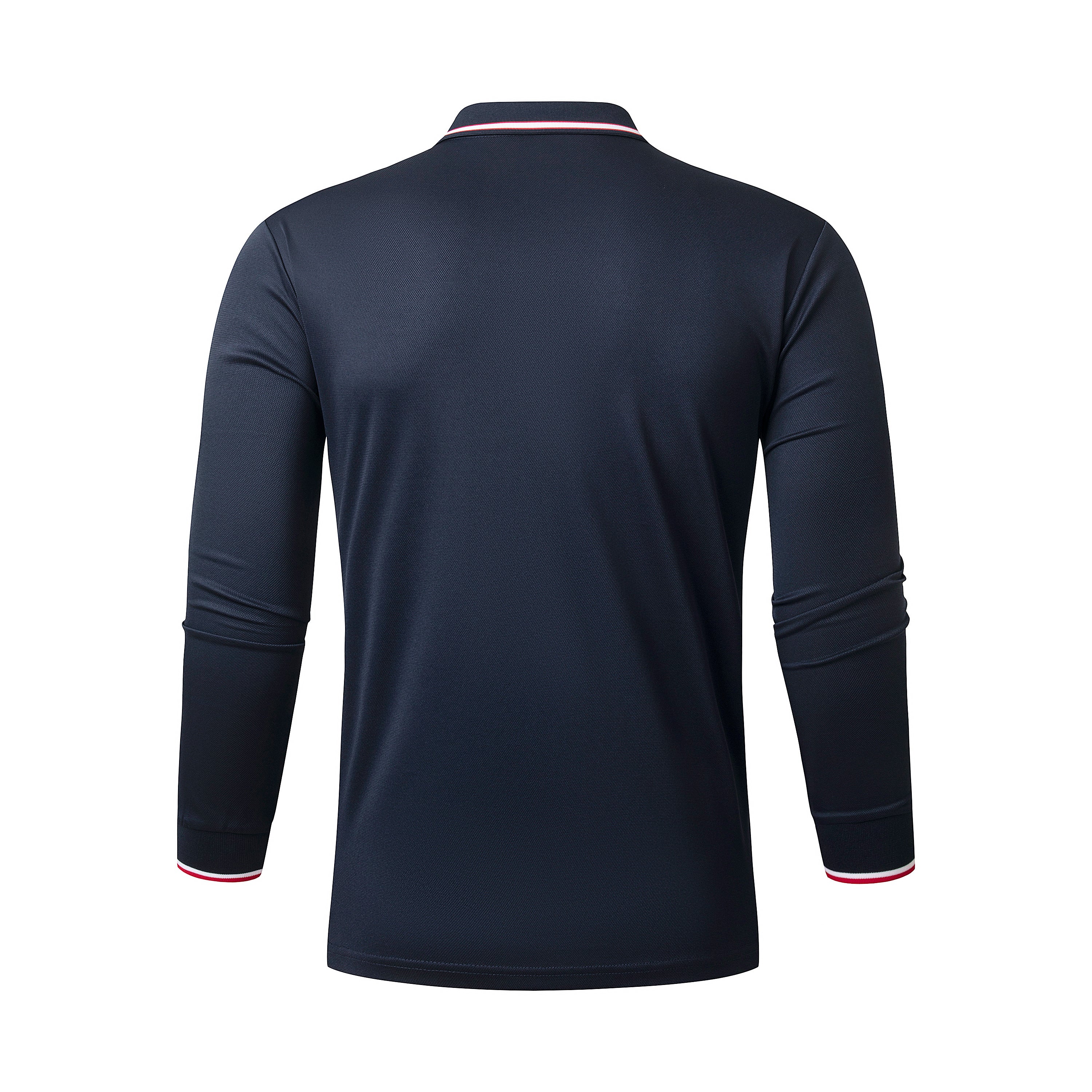 Gaiatiger 3 Pack Mens Polo Shirts Breathable Moisture Wicking Work Polo T Shirts Casual Tops Long Sleeve Golf Shirts Sports Tee
