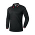Gaiatiger 3 Pack Mens Polo Shirts Breathable Moisture Wicking Work Polo T Shirts Casual Tops Long Sleeve Golf Shirts Sports Tee