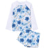 Ewbob 2 Piece Girls Swimsuit Long Sleeves Swimwear Rash Guard