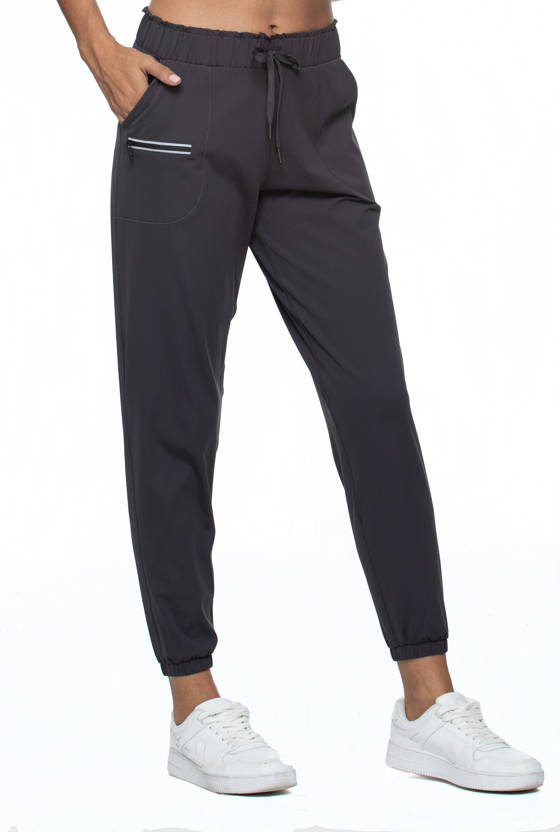 Womens Joggers with Pockets, Lightweight Quick Dry Athletic Workout Soft Pants for Gym, Yoga, Running