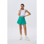 Women's Athletic Golf Skorts Lightweight Skirt Pleated with Pockets for Running Tennis Workout