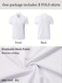 Gaiatiger 3pcs Golf Polo Shirt for Men