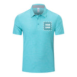 Customizable Polo Shirts for Men Adult Short Sleeve Golf Polo T Shirts - Work Casual Gym Tennis Workout Breathable Quick Dry Tops