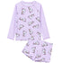 Ewbob 2 Piece Girls Swimsuit Long Sleeves Swimwear Rash Guard