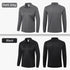 Mens Polo Shirts Long Sleeve 3 Pack Quick Dry Breathable Lightweight Golf Polo T Shirts Casual Sports Gym Tennis Tops