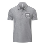 Customizable Polo Shirts for Men Adult Short Sleeve Golf Polo T Shirts - Work Casual Gym Tennis Workout Breathable Quick Dry Tops