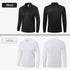 Mens Polo Shirts Long Sleeve 3 Pack Quick Dry Breathable Lightweight Golf Polo T Shirts Casual Sports Gym Tennis Tops
