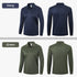 Mens Polo Shirts Long Sleeve 3 Pack Quick Dry Breathable Lightweight Golf Polo T Shirts Casual Sports Gym Tennis Tops