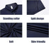 5-Pack Men's Quick-Dry Golf Polo Shirts Short Sleeve