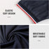 5 Pack Mens Polo Shirts Breathable Moisture Wicking Work Polo T Shirts Casual Tops Short Sleeve Golf Shirts Sports Tee