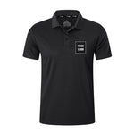 Mens Polo Shirts Short Sleeve Quick Dry Lightweight Golf Casual Collared Tops Breathable Moisture Wicking Work Shirts