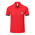 Customizable Mens Polo Shirts Short Sleeve Breathable Golf Polo Collar Buttoned Mens Tops Gym Sport T Shirts