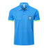 Customizable Mens Polo Shirts Short Sleeve Breathable Golf Polo Collar Buttoned Mens Tops Gym Sport T Shirts