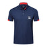 Customizable HUAKANG Mens Polo Shirts Short Sleeve Breathable Quick Dry Golf Top Running Sports Tee Top Gym Workout Polo T Shirts