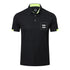 Customizable HUAKANG Mens Polo Shirts Short Sleeve Breathable Quick Dry Golf Top Running Sports Tee Top Gym Workout Polo T Shirts