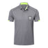 Customizable HUAKANG Mens Polo Shirts Short Sleeve Breathable Quick Dry Golf Top Running Sports Tee Top Gym Workout Polo T Shirts