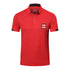 Customizable HUAKANG Mens Polo Shirts Short Sleeve Breathable Quick Dry Golf Top Running Sports Tee Top Gym Workout Polo T Shirts