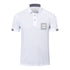 Customizable HUAKANG Mens Polo Shirts Short Sleeve Breathable Quick Dry Golf Top Running Sports Tee Top Gym Workout Polo T Shirts