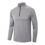 1/4 Half Zip Long Sleeve Shirts for Men Functional Shirt Men's Long Sleeve