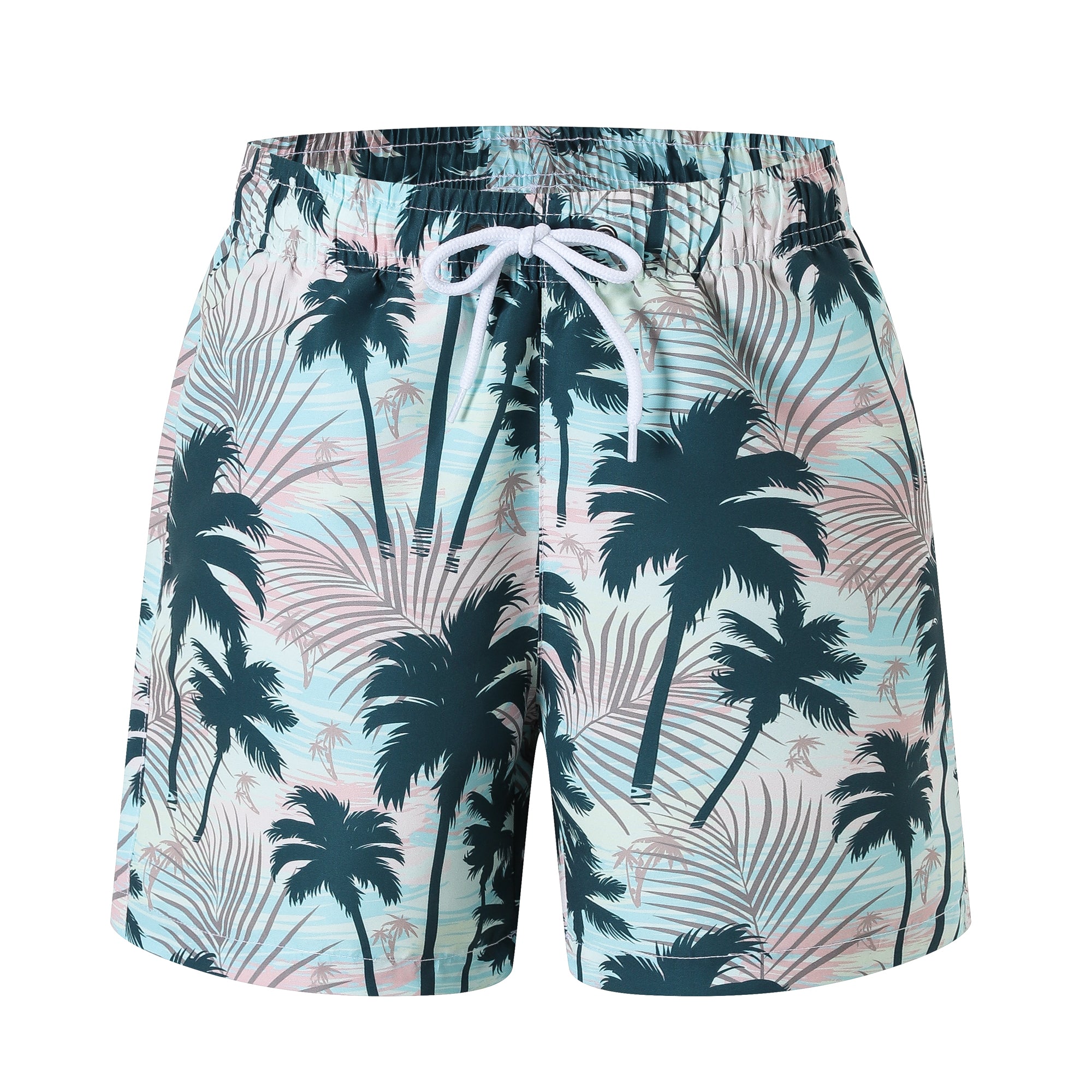 Ewbob Boys Swimming Shorts Swim Trunks Mesh Liner Gym Shorts with Pockets