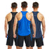 frueo 3 Pack Mens Y-Back Sleeveless Tops Running Muscle Tank Top