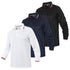 Gaiatiger 3 Pack Mens Polo Shirts Breathable Moisture Wicking Work Polo T Shirts Casual Tops Long Sleeve Golf Shirts Sports Tee
