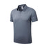 5 Pack Polo Shirts for Men Performance Short Sleeve Golf Moisture Wicking Athletic Collar Tops