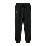 Mens Active Athletic Workout Jogger Sweatpants with Zipper Pocket and Drawstring