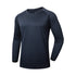 5 Pack Long Sleeve Shirts for Men Moisture Wicking UPF SPF Sun Protection Tee Shirts Workout T Shirts Casual