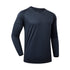 5 Pack Long Sleeve Shirts for Men Moisture Wicking UPF SPF Sun Protection Tee Shirts Workout T Shirts Casual