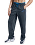 Men's Sweatpants with Zipper Pockets Open Bottom Athletic Pants