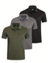 Gaiatiger 3pcs Golf Polo Shirt for Men