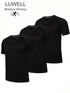 LUWELL 3pcs Men's Quick Dry Short Sleeve