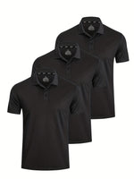 Gaiatiger 3pcs Golf Polo Shirt for Men