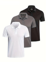 Gaiatiger 3pcs Golf Polo Shirt for Men