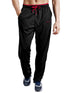 Men's Sweatpants with Zipper Pockets Open Bottom Athletic Pants