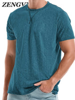 Men's Fashion T-shirt Casual Short Sleeve