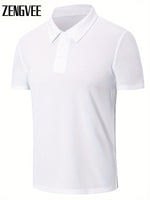 Men's Polo Shirt Quick Dry Short Sleeve Tees