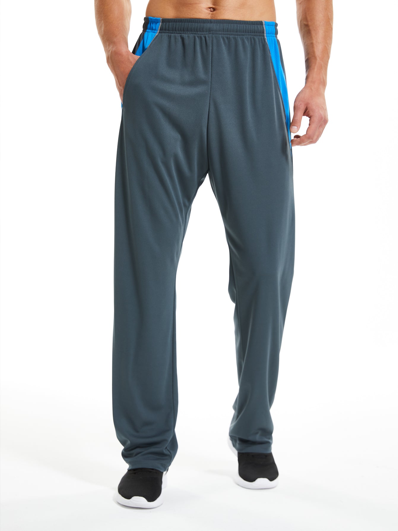 Men's Pants with Pockets Open Bottom