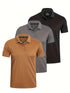 Gaiatiger 3pcs Golf Polo Shirt for Men