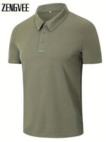 Men's Polo Shirt Quick Dry Short Sleeve Tees