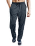 Men's Sweatpants with Zipper Pockets Open Bottom Athletic Pants