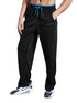 Men's Sweatpants with Zipper Pockets Open Bottom Athletic Pants