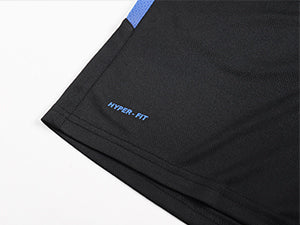 2 Pack Men's Running Shorts Gym Athletic Shorts with Zip Pockets