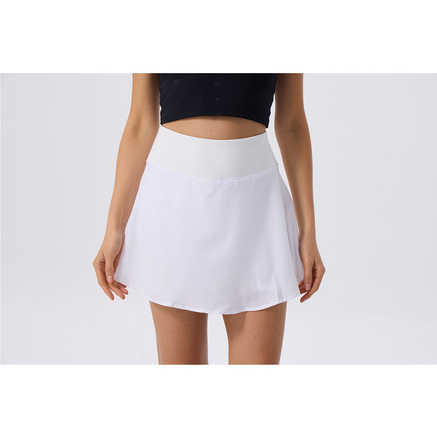 Women's Athletic Golf Skorts Lightweight Skirt Pleated with Pockets for Running Tennis Workout