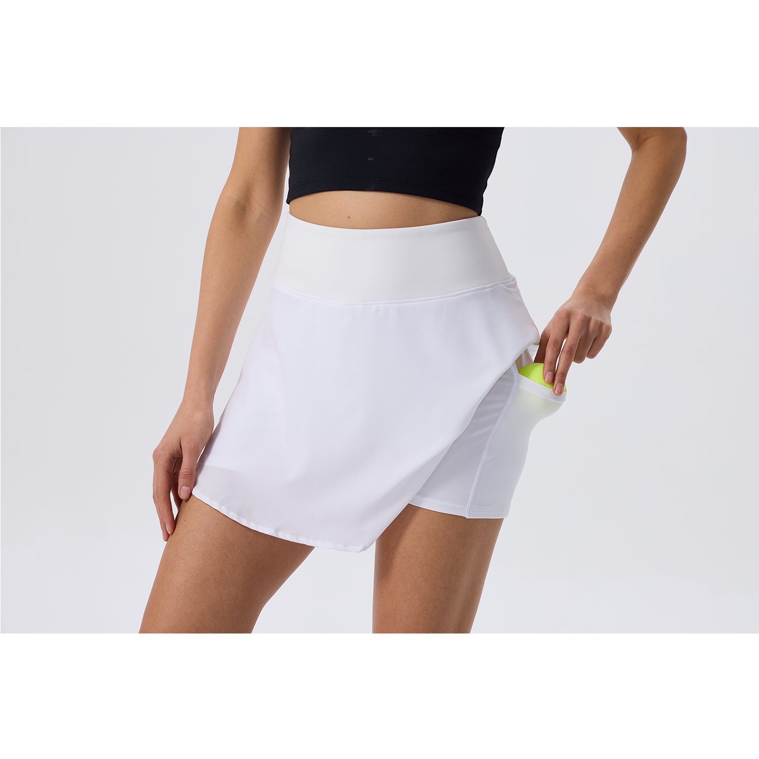 Women's Athletic Golf Skorts Lightweight Skirt Pleated with Pockets for Running Tennis Workout